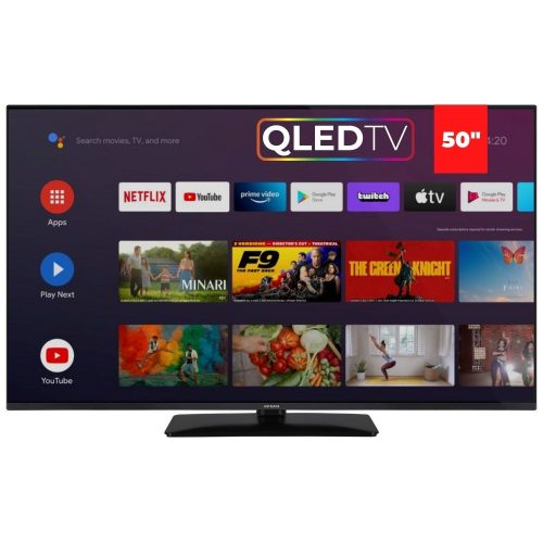 Aiwa QLED-850UHD-SLIM 65" (162,5cm), QLED, DLED, 4K UHD, Android csúcskategóriás televízió