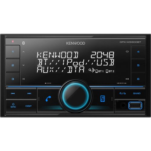 Kenwood DPX-M3300BT 2DIN Autórádió Bluetooth