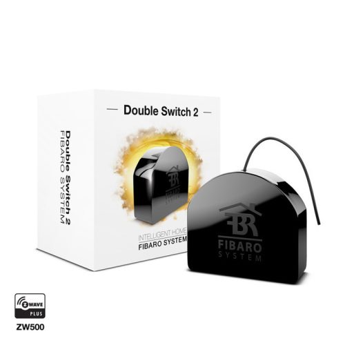 Fibaro Double Switch 2 2×1,5kW dupla relé (Z-Wave)