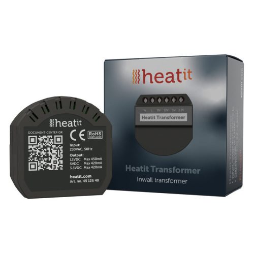 Heatit Transformer 3,3/5/12V transzformátor