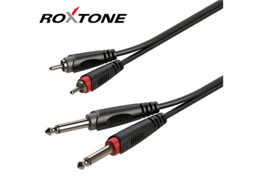 RACC150L1 2x6,3 Jack - 2xRCA kábel, 1m