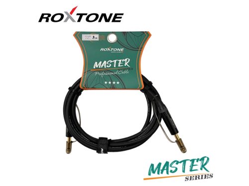 MGJJ110L3  Master Series 6,3 Jack mono - 6,3 Jack mono professzionális gitárkábel, 3m (fekete)