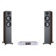 Cocktail Audio N25AMP ezüst + Monitor Audio Bronze 200 6G dió sztereó szett