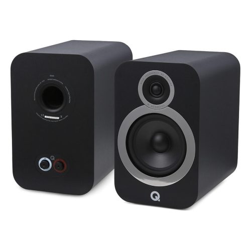 Q ACOUSTICS QA 3030i BLACK Állványra/polcra helyezhető hangsugárzó