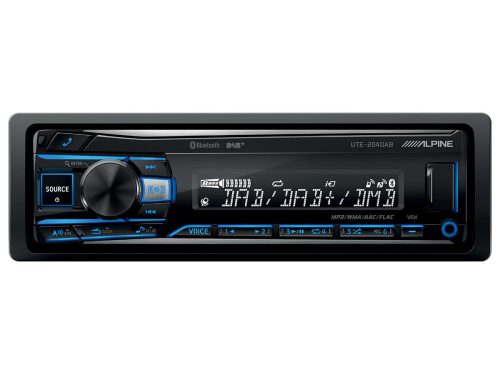 ALPINE UTE-204DAB Digital Media Receiver with DAB and Bluetooth